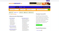 Desktop Screenshot of maatjegezocht.nl